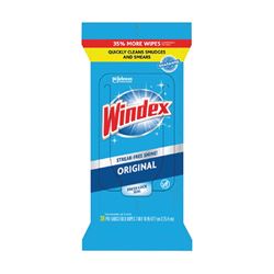 Windex COLORmaxx 00296 Cleaning Original Wipes, Ammoniacal Pleasant 