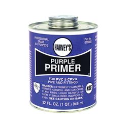 Harvey 019080-12 All-Purpose Professional-Grade Primer, Liquid, Purple, 32 oz Can 