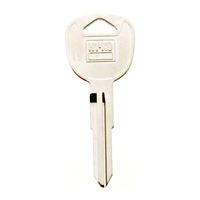 Hy-Ko 11010KK1 Automotive Key Blank, Brass, Nickel, For: Kia Vehicle Locks, Pack of 10 