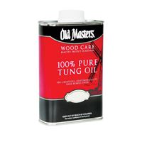 Old Masters 90001 Tung Oil, Liquid, 1 gal, Can 4 Pack 