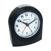 Westclox 47312 Alarm Clock, Black Case 
