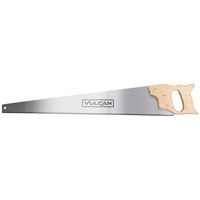 Vulcan JLO-043 Handsaw, 26 in L Blade, 8 TPI TPI, Steel Blade, Wood Handle, Wood Handle 