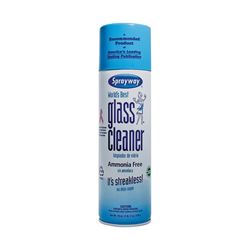 Sprayway SW050RETAIL Glass Cleaner, 19 oz Can, Liquid, Floral, White 