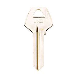Hy-Ko 11010CO98 Key Blank, Brass, Nickel, For: Corbin Russwin Cabinet, House Locks and Padlocks, Pack of 10 