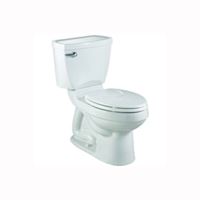 American Standard Champion 4 Series 2793128NTS.020 Complete ADA Toilet, Elongated Bowl, 1.28 gpf Flush, 12 in Rough-In 
