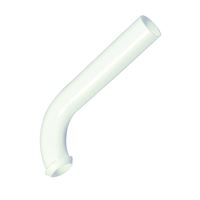 Danco 54444 Wall Bend, 1-1/4 in, Ground Joint, Plastic, White 