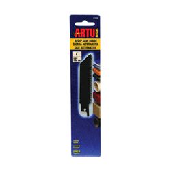 ARTU 01806 Reciprocating Saw Blade, 3/4 in W, 4 in L, 12 TPI, Tungsten Carbide Cutting Edge 