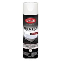 Krylon K04502007 Tub And Tile Epoxy, Gloss, White, 17 oz, Can 