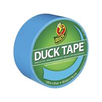Duck 1311000 Duct Tape, 20 yd L, 1.88 in W, Vinyl Backing, Electric Blue 
