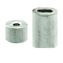 Prime-Line GD 12149 Cable Ferrule and Stop, Aluminum 