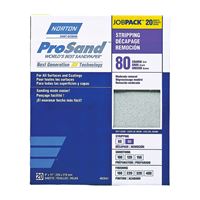 Norton ProSand 07660768174 Sanding Sheet, 11 in L, 9 in W, Coarse, 80 Grit, Aluminum Oxide Abrasive, Paper Backing 