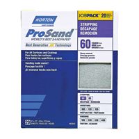 Norton ProSand 07660768175 Sanding Sheet, 11 in L, 9 in W, Coarse, 60 Grit, Aluminum Oxide Abrasive, Paper Backing 
