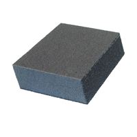 Norton MultiSand 00936 Sanding Sponge, 4-7/8 in L, 2-7/8 in W, Coarse, Medium, Aluminum Oxide Abrasive 