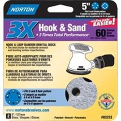 Norton 03233 5xuh 3x H&l Sand Disc 60 
