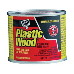 DAP Plastic Wood 21400 Wood Filler, Paste, Strong Solvent, Light Oak, 4 oz 