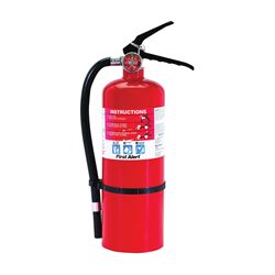 First Alert PRO5 Fire Extinguisher, 5 lb, Monoammonium Phosphate, 3-A:40-B:C Class, Wall, Pack of 2 