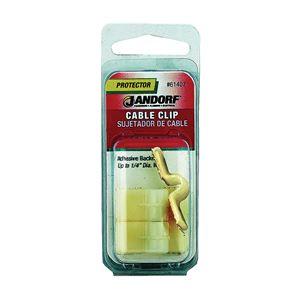 Jandorf 61407 Cable Clip, Nylon, Natural