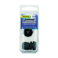 Jandorf 61479 Conduit Bushing, 3/8 in Dia Cable, Rubber, Black 