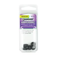 Jandorf 61512 Grommet, Rubber, Black, 7/32 in Thick Panel 