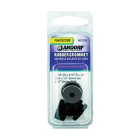 Jandorf 61518 Grommet, Rubber, Black, 3/8 in Thick Panel 
