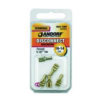 Jandorf 60864 Disconnect Terminal, 16 to 14 AWG Wire, 5/PK 