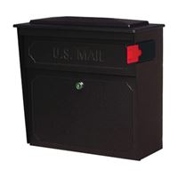 Mail Boss 7174 Mailbox, Steel, Bronze, 15-3/4 in W, 7-1/2 in D, 16 in H 