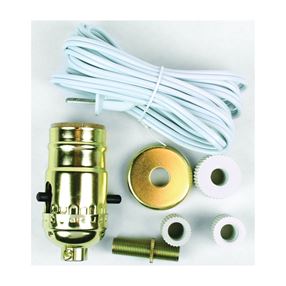 Jandorf 60131 Lamp Kit, Brass