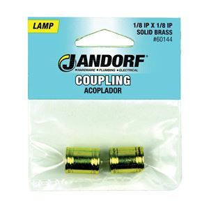 Jandorf 60144 Lamp Coupling, Brass