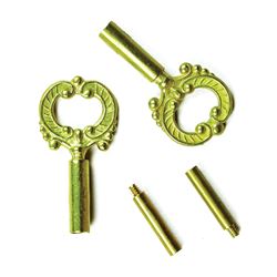 Jandorf 60142 Socket Keys, Brass 