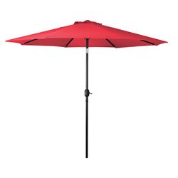 Seasonal Trends 69867 Crank Umbrella, 92.9 in H, 107.9 in W Canopy, 107.9 in L Canopy, Round Canopy, Steel Frame 