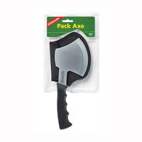 COGHLANS 1160 Pack Axe, Carbon Steel Blade, Rubber Handle, Non-Slip Handle, 10 in L 