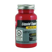 GB LTR-400 Electrical Tape, Liquid, Red, 4 oz Bottle 