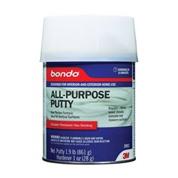 3M 20052 Putty, Gray, 1 qt Can 