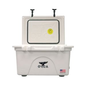 ORCA ORCW026 Cooler, 26 qt Cooler, White, Up to 10 days Ice Retention