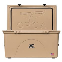 ORCA ORCT140 Cooler, 140 qt Cooler, Tan, Up to 10 days Ice Retention 