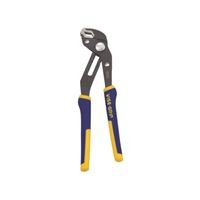 Irwin 2078108 Groove Lock Plier, 8 in OAL, 1-3/4 in Jaw Opening, Blue/Yellow Handle, Cushion-Grip Handle 