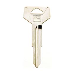 HY-KO 11010TR39 Automotive Key Blank, Brass, Nickel, For: Toyota Vehicle Locks 10 Pack 