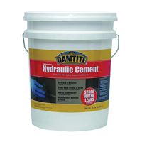 DAMTITE 07502 Hydraulic Cement, Gray, Powder, 50 lb Pail 