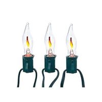 Hometown Holidays 19321 Flickering Flame Light Set, Pack of 10 