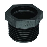 GREEN LEAF RB34-14P Reducing Pipe Bushing, 3/4 x 1/4 in, MPT x FPT, Black 5 Pack 