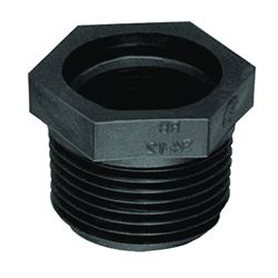 Green Leaf RB200-112P Reducing Pipe Bushing, 2 x 1-1/2 in, MPT x FPT, Black 