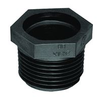 GREEN LEAF RB300-200P Reducing Pipe Bushing, 3 x 2 in, MPT x FPT, Black 