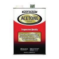 Rust-Oleum 248668 Acetone Thinner, Liquid, Solvent, Clear, 1 gal, Can, Pack of 2 