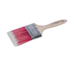 Linzer WC 1160-3 Paint Brush, 3 in W, 3 in L Bristle, Polyester Bristle, Beaver Tail Handle 