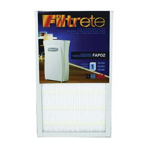 Filtrete FAPF02 Air Filter, 15 in L, 9 in W, 13 MERV, For: FAP 02 Room Air Purifier, Pack of 4