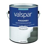 Valspar 82085 Series 024.0082085.007 Masonry Waterproofer, White, Liquid, 1 gal Pail, Pack of 4 