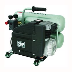 Metabo HPT EC99SM Portable Electric Air Compressor, Tool Only, 4 gal Tank, 2 hp, 120 V, 105 psi Pressure, 1 -Stage 