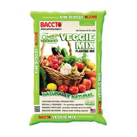 BACCTO 1840 Veggie Mix, Dark Brown/Light Brown, Solid Grain, 40 qt Bag 