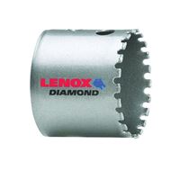 Lenox Diamond 1211932DGHS Hole Saw, 2 in Dia, 1-5/8 in D Cutting 