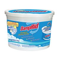 DampRid FG50T Moisture Absorber, 4 lb Tub, Solid, Odorless 2 Pack 